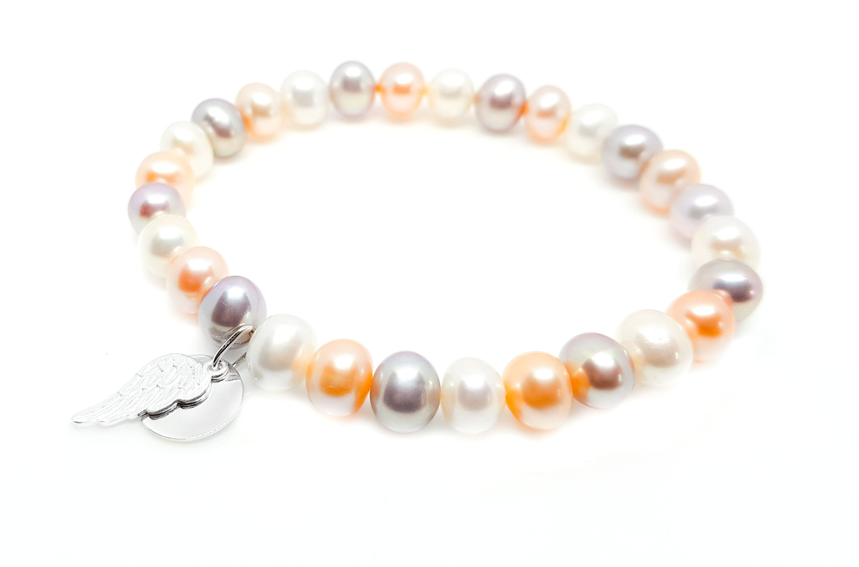 my-bracelet_by_loboda_mojazapestnica_biseri_multikolor_ploscica_angelsko_krilo_belo