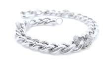 My-Bracelet by Loboda zapestnica srebro cirkoni